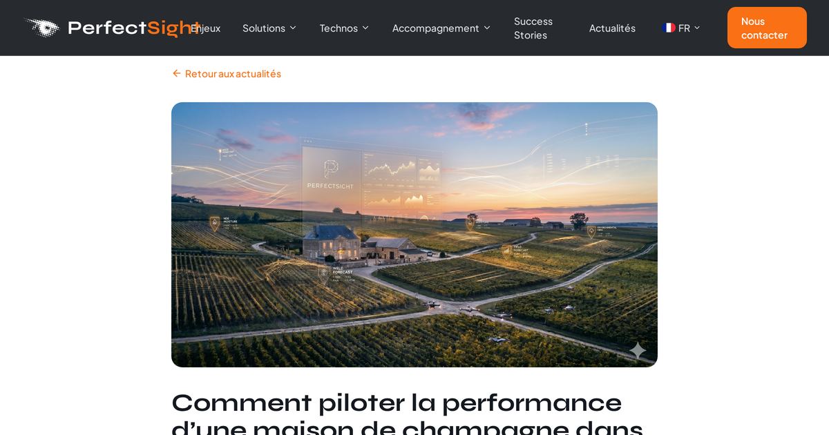 Comment piloter la performance d’une maison de champagne dans un marché incertain ?