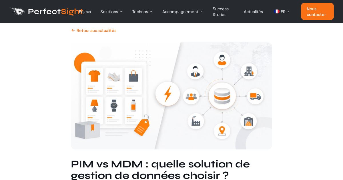 PIM vs MDM : quelle solution de gestion de données choisir ?